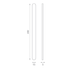 Madlá a mušle na sklenené dvere Strieborný JNF