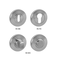 Okrúhle rozety Strieborný MPK