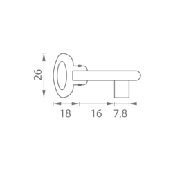 Príslušenstvo k zámkom Zlatý FT