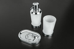 Misky na mydlo / mydlovničky Strieborný COLOMBO