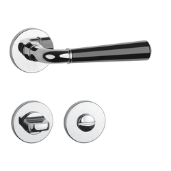 Kľučky na okrúhlych rozetách Kombinovaný APRILE