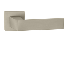 Kľučky na hranatých rozetách Strieborný Tupai