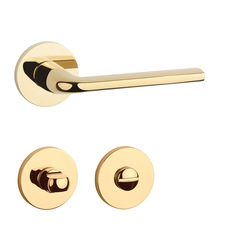 Kľučky na okrúhlych rozetách Zlatý APRILE