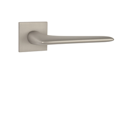 Kľučky na hranatých rozetách Strieborný Tupai