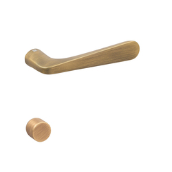 Minimalistické kľučky bez rozety na interiérové dvere Bronzový NUDA - VERUM ITALY