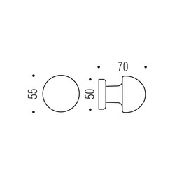 Gule priame Hnedý COLOMBO