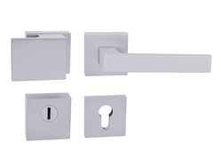 Bezpečnostné kovanie TI - CUBO/SQUARE - HR CHM - chróm matný (18) | MP-KOVANIA.sk