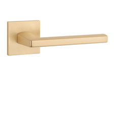 Kľučky na hranatých rozetách Zlatý APRILE