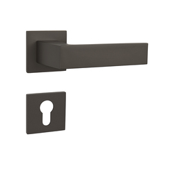 Kľučky na hranatých rozetách Sivý Tupai