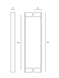 Madlá hranaté priame Strieborný JNF