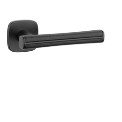 Kľučky na hranatých rozetách Čierny APRILE