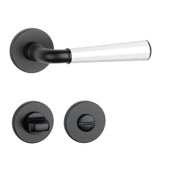 Kľučky na okrúhlych rozetách Kombinovaný APRILE