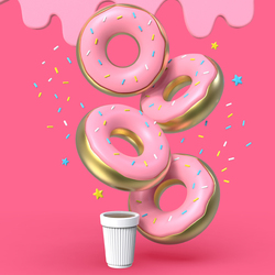 KĽÚČENKY Ružový MTM