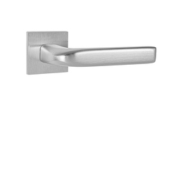 Kľučky na hranatých rozetách Strieborný Tupai