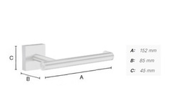 Držiaky toaletného papiera Strieborný SMEDBO