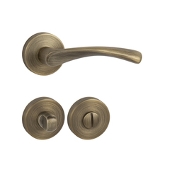 Kľučky na okrúhlych rozetách Bronzový FROSIO BORTOLO