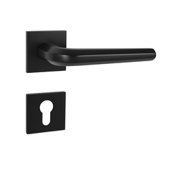 Kľučky na hranatých rozetách Čierny Tupai