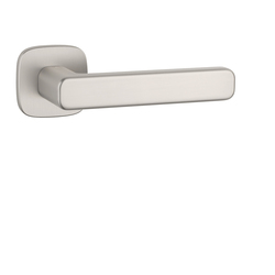 Kľučky na hranatých rozetách Strieborný APRILE