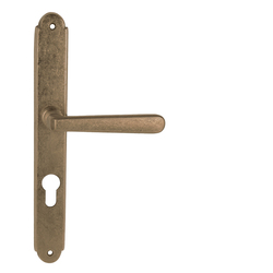 Kľučky na rustikálnych štítoch Zlatý NI