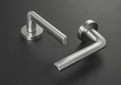 Kľučky na okrúhlych rozetách Strieborný FROSIO BORTOLO