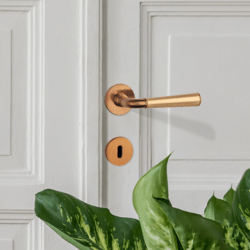 Kľučky na okrúhlych rozetách Kombinovaný APRILE