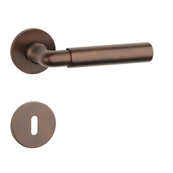 Kľučky na okrúhlych rozetách Medený APRILE