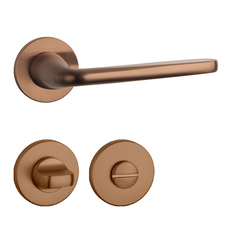 Kľučky na okrúhlych rozetách Medený APRILE