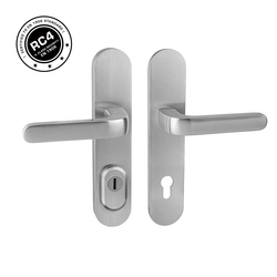 Bezpečnostné kovanie RC4 MPK - SECURO INOX S01 PLUS - SO TARA NEM - nerez matná | MP-KOVANIA.sk