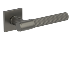 Kľučka na dvere GK - VAYA 136 ARIS - HR S2L s uzamykaním ANM - antracit matný (KG) | MP-KOVANIA.sk