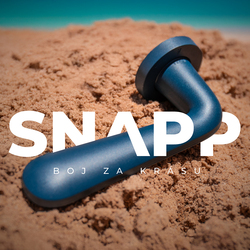 Kľučky na okrúhlych rozetách Modrý NUDA - VERUM ITALY