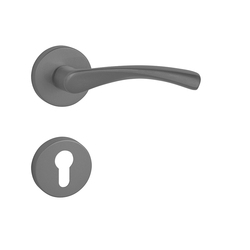 Kľučky na okrúhlych rozetách Sivý FROSIO BORTOLO