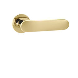 Kľučky na okrúhlych rozetách Zlatý Tupai