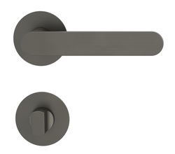 Kľučky na okrúhlych rozetách Sivý Griffwerk