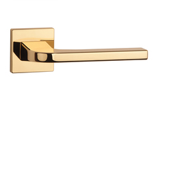 Kľučky na hranatých rozetách Zlatý APRILE