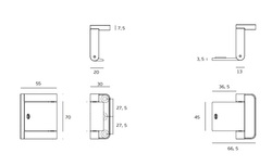 Retiazky a bezpečnostné poistky Strieborný JNF