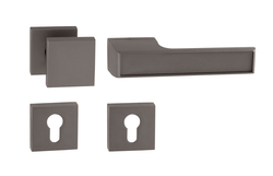 Kľučky na obdĺžnikových rozetách Sivý Tupai