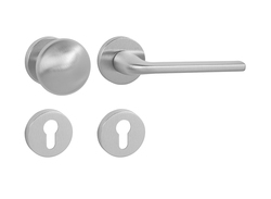 Kľučky na okrúhlych rozetách Strieborný FROSIO BORTOLO