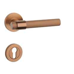 Kľučky na okrúhlych rozetách Medený STERK