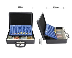 Pokladničky, eurokasy Sivý ROTTNER