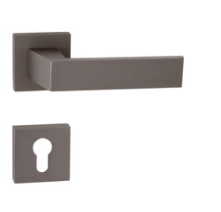 Kľučky na hranatých rozetách Sivý Tupai