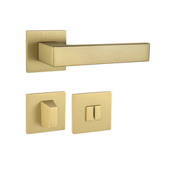 Kľučky na hranatých rozetách Zlatý Tupai