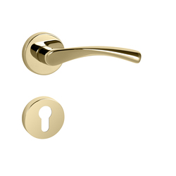 Kľučky na okrúhlych rozetách Zlatý FROSIO BORTOLO
