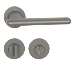 Kľučky na okrúhlych rozetách Sivý Cebi