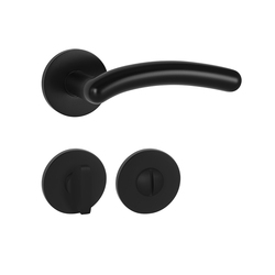 Kľučky na okrúhlych rozetách Čierny Tupai