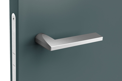 Minimalistické kľučky bez rozety na interiérové dvere Strieborný NUDA - VERUM ITALY