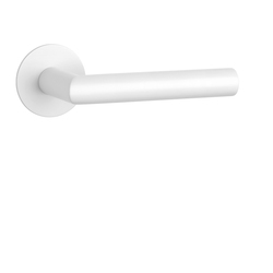 Kľučky na okrúhlych rozetách Biely STERK