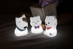 Nočné lampy Biely DHK