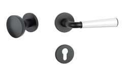 Kľučky na okrúhlych rozetách Kombinovaný APRILE