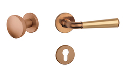 Kľučky na okrúhlych rozetách Kombinovaný APRILE