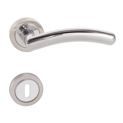Kľučka na dvere SP - TARO - R NEL/NEM - nerez lesklá/nerez matná | MP-KOVANIA.sk